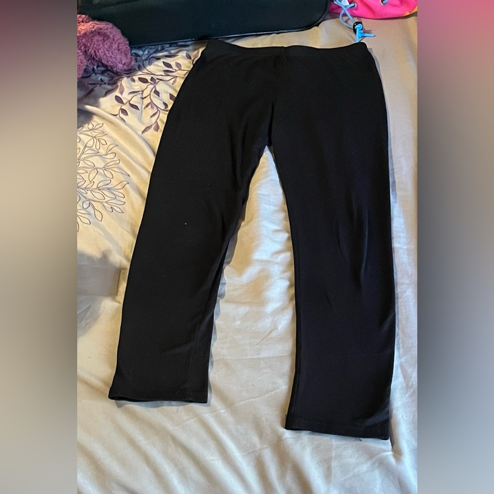 Classic Black Kids' Leggings